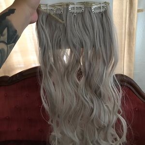 Light silver extensions